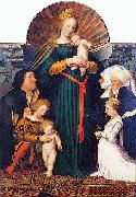 Darmstadt Madonna,, Hans holbein the younger